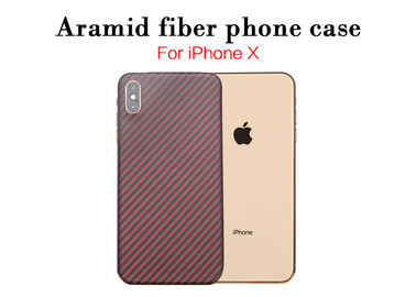 レンズの保護iPhone Xのための超細いAramid繊維の電話箱