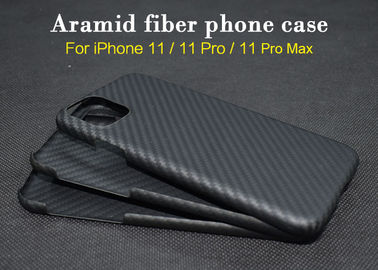 黒い軍の物質的なAramidのiPhone 11の保護場合