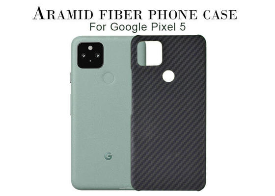 軍の物質的なカーボン繊維の完全な保護Googleピクセル4a 5g Aramid箱