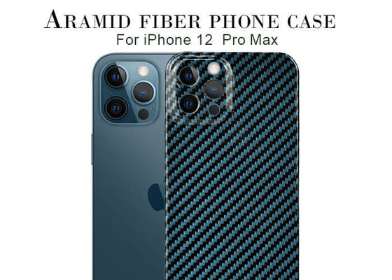 iPhone 13のための超薄い光沢のあるAramid繊維の電話箱、13、13プロ小型、13プロ最高