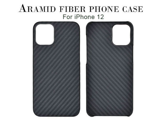 iPhone 12カーボン繊維の電話箱のためのiPhoneの場合のAramid繊維の箱
