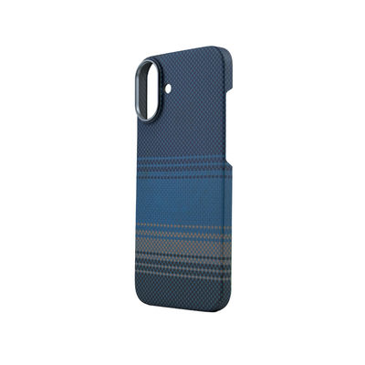 マグネット式アラミド繊維電話ケース 超薄型 耐汚染性 パワーケース 耐衝撃 iPhone 16 Pro用