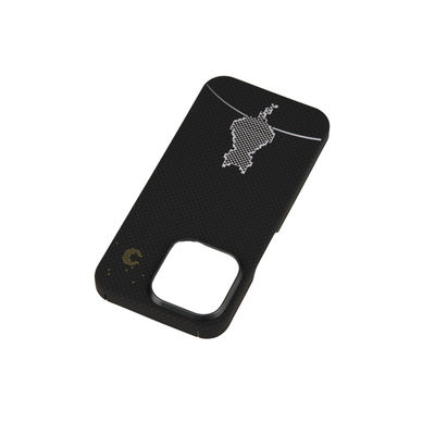 超薄 0.8mm 厚さ 16g 体重 iPhone 16 Pro Max 用の汚れ耐性 アラミド繊維の電話ケース