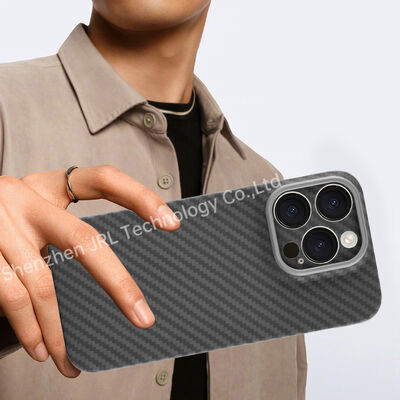 Customized Cutouts Magnetic Design Aramid Fiber Phone Case For iPhone 17 Pro Max