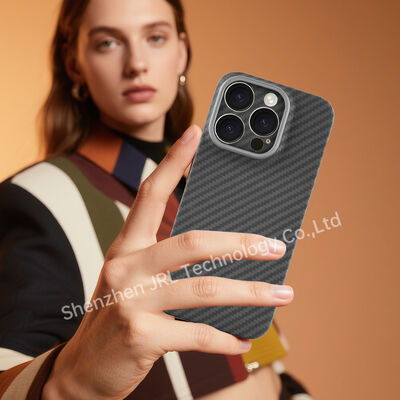 Customized Cutouts Magnetic Design Aramid Fiber Phone Case For iPhone 17 Pro Max