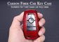 軽量の自動保護フォード カーボン繊維車のキー カバー