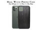 軽量の黒い氷はiPhone 11のプロ最高の木製の箱を刻んだ