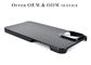 iPhoneのための光沢のある表面の黒いカーボンAramid繊維のiPhoneの箱12プロ最高