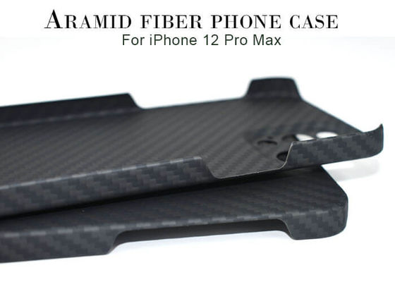 iPhone 12の完全なカメラの保護カーボン箱が付いているプロ最高のAramid繊維の箱