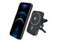 iPhone 12のプロ最高のケブラーの移動式場合のための磁気黒い色の完全なカバーAramid繊維の電話箱