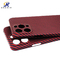 プロIPhone 13のための赤い耐震性カーボンAramid繊維の箱の携帯電話カバー